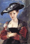 Peter Paul Rubens Susanna Fourment or Le Cbapeau de Paille (mk01) Germany oil painting reproduction